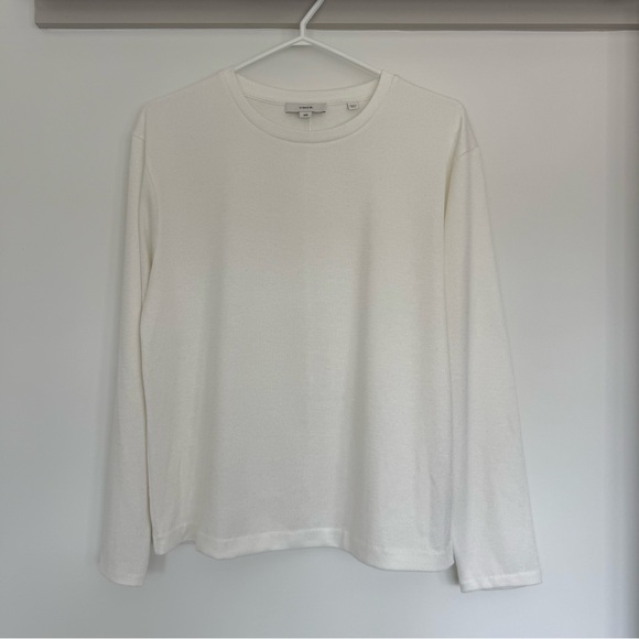 Vince Knit Relaxed Long-Sleeve T-Shirt - Picture 3 of 7